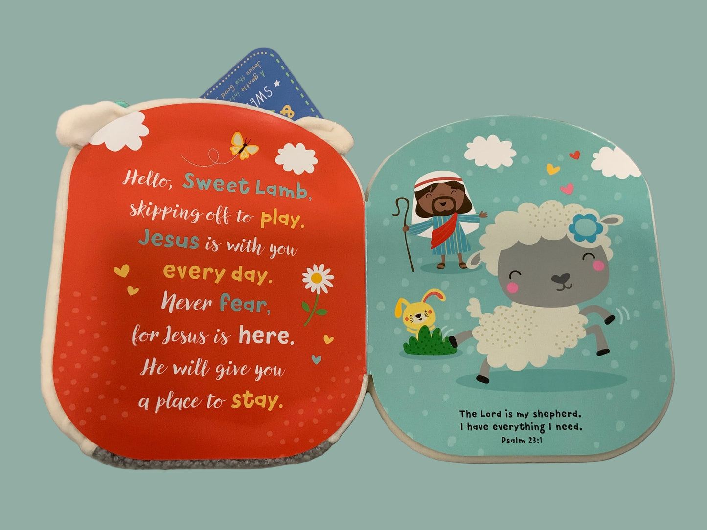 Sweet Lamb Plush Book