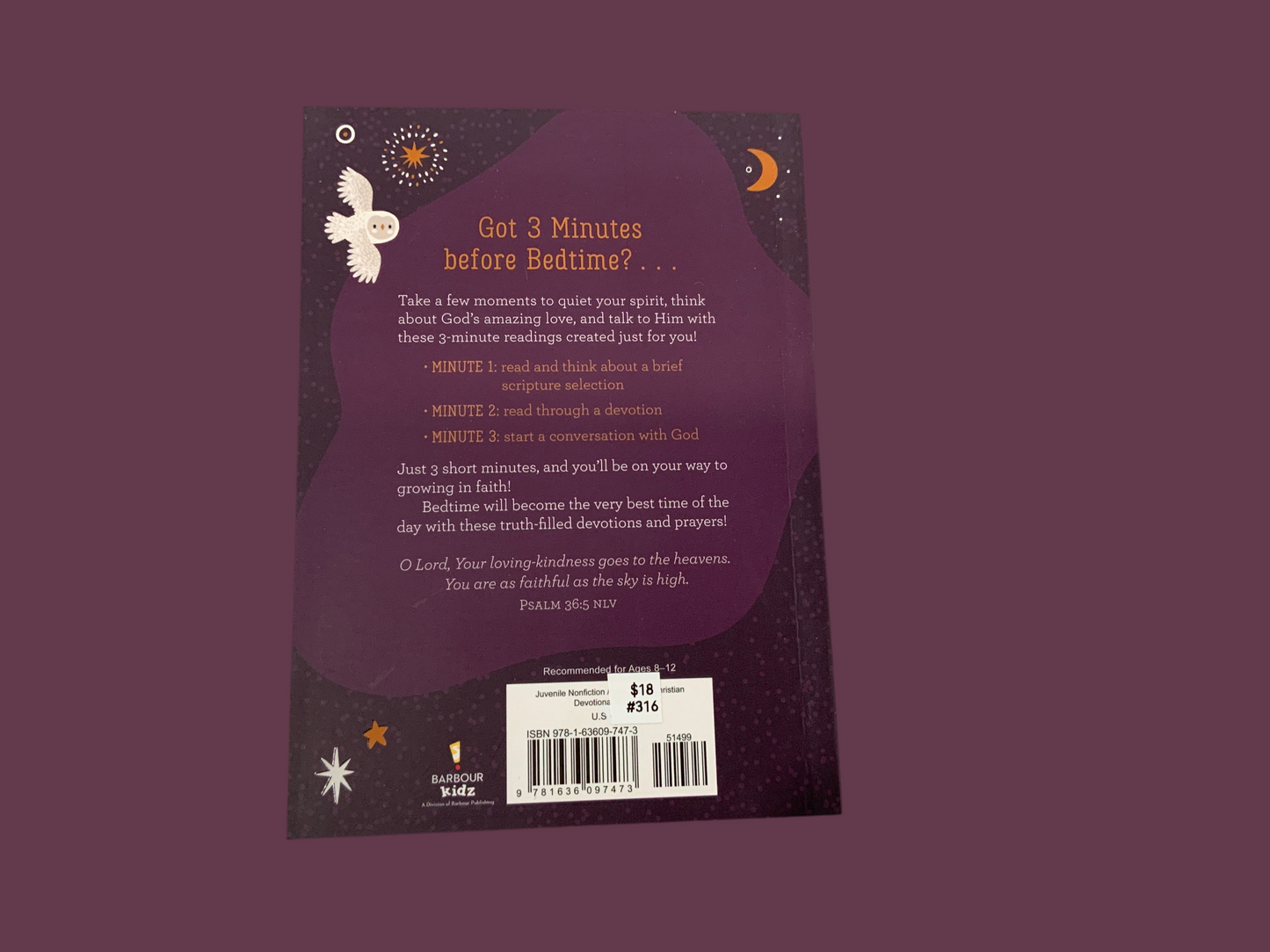 365 Bedtime Devotions for Preteen Girls