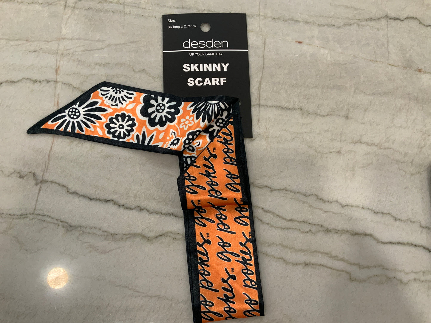 Go Pokes Skinny Scarf