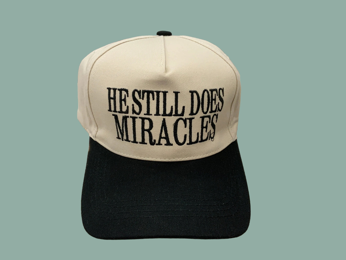 He Still Does Miracles Hat - Black