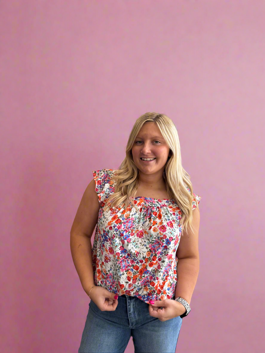 Bloom Boldly Blouse (117)
