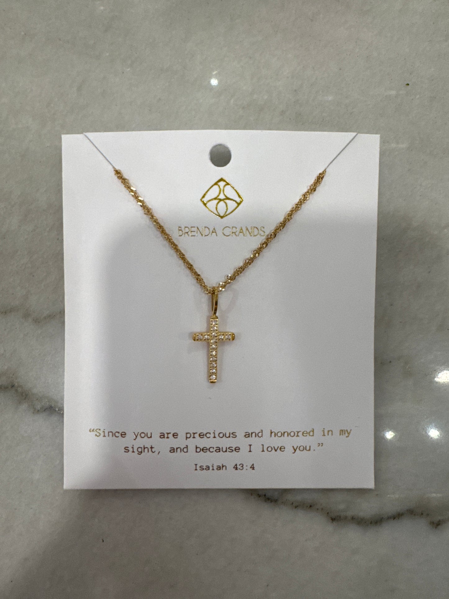Diamond Cross Necklace