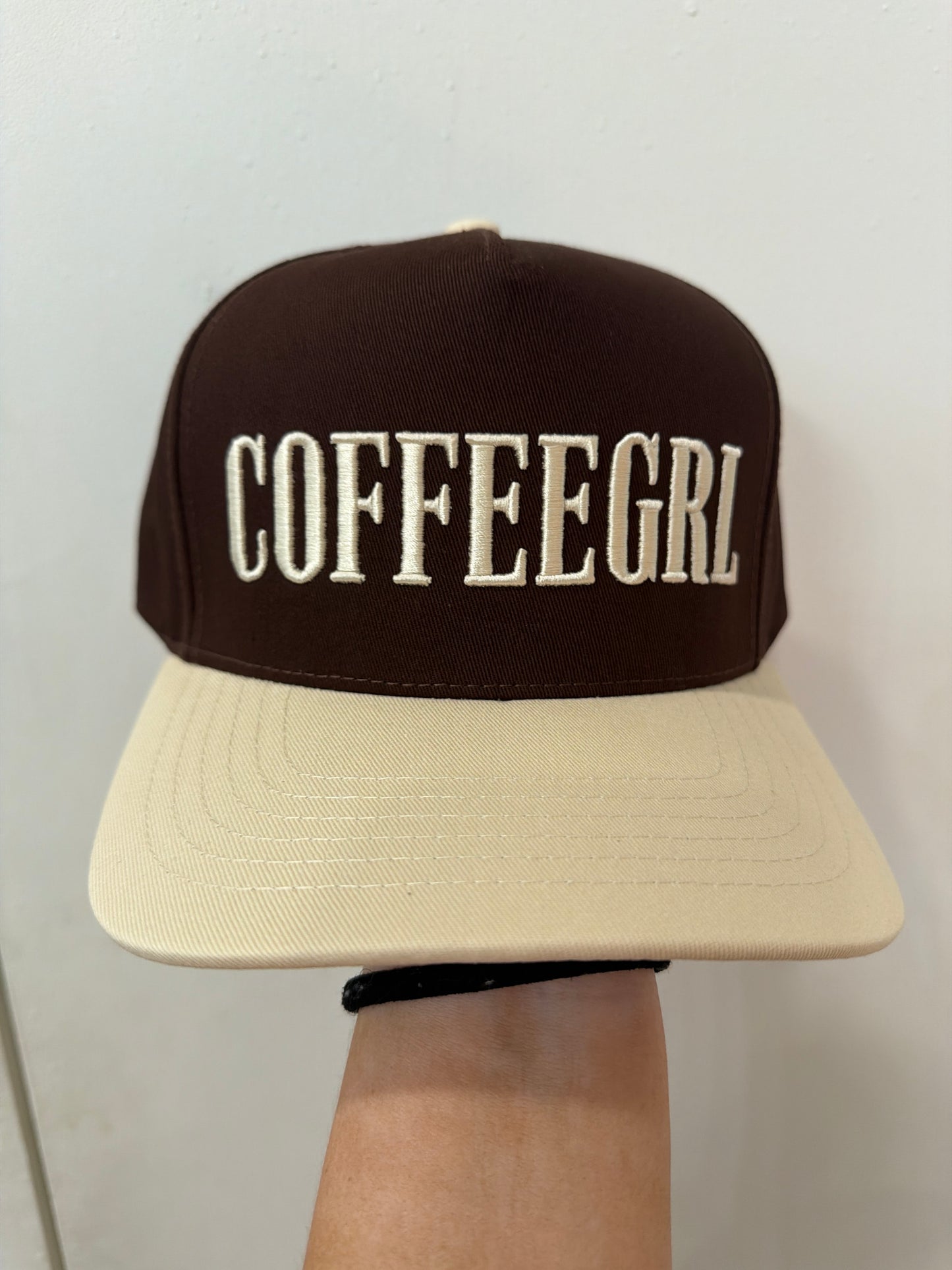 Coffee Girl Brown Hat (117)