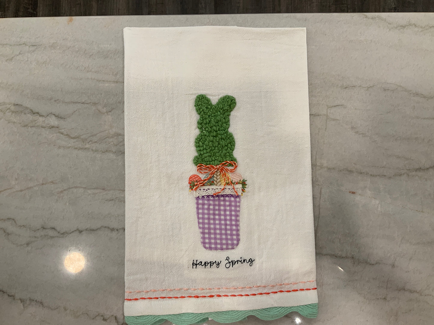 Happy Spring Tea-towel
