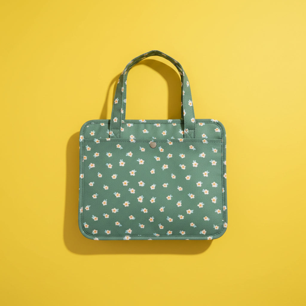 Olive Mini Daisy Bible Bag