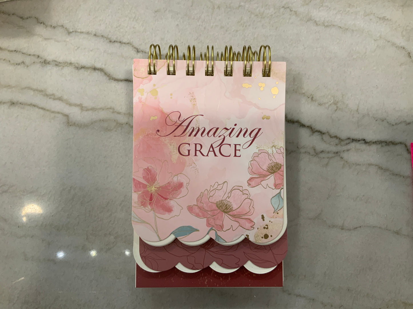 Amazing Grace Spiral Notepad