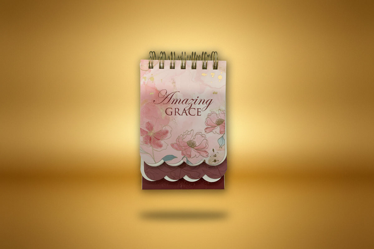 Amazing Grace Spiral Notepad
