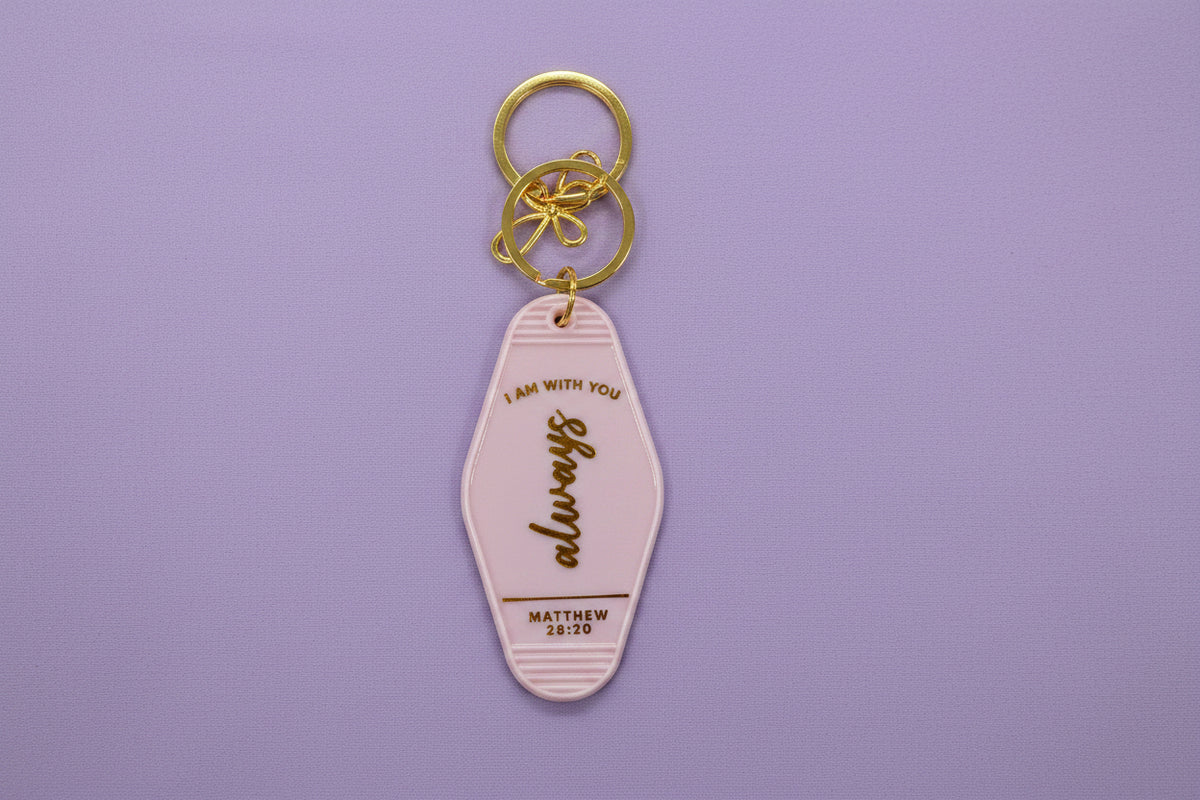 Scripture Key tag Matthew 28:20
