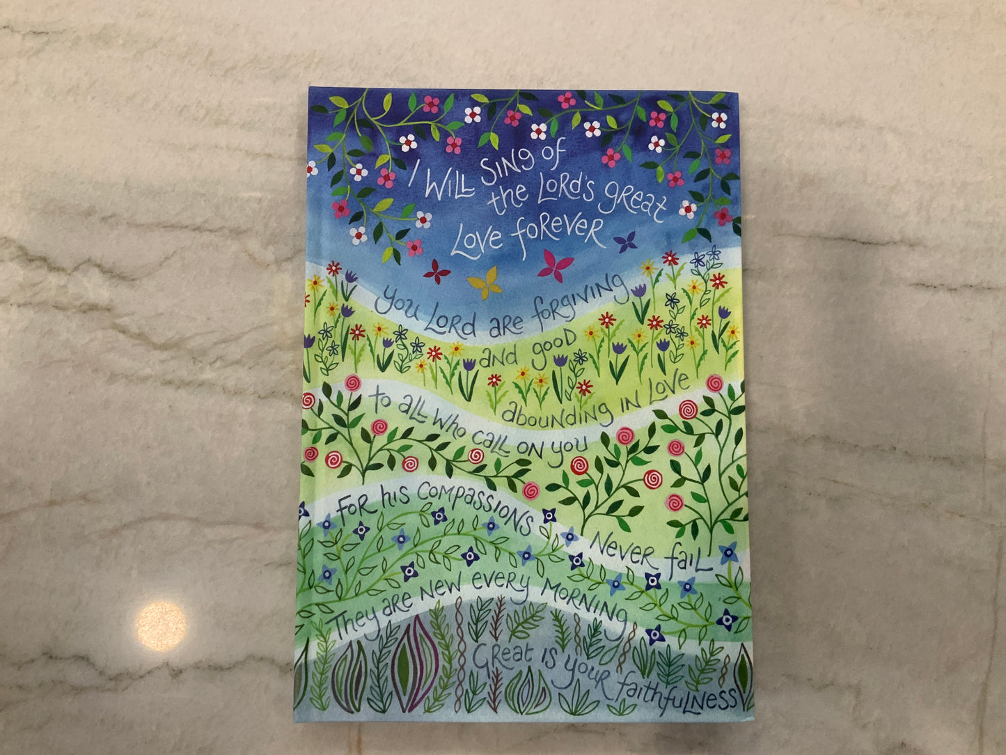 I Will Sing Journal