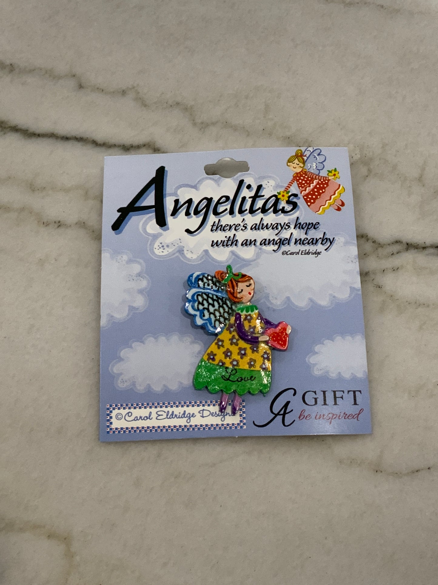 Love Angel Pin