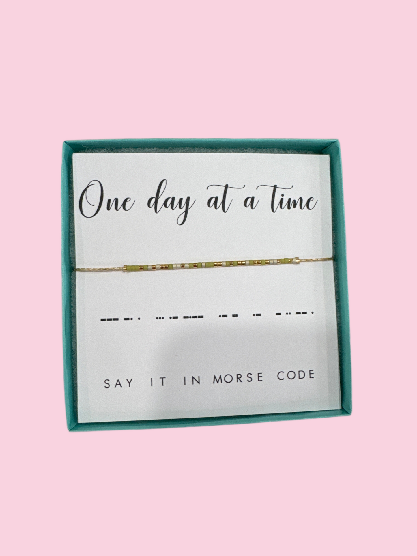 One Day At a Time Bracelet - Dot & Dash