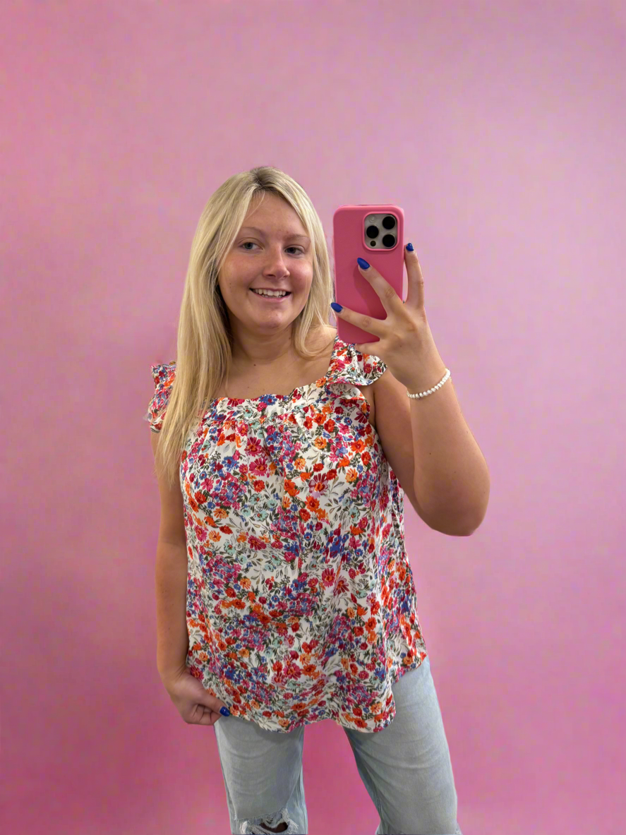 Bloom Boldly Blouse (117)