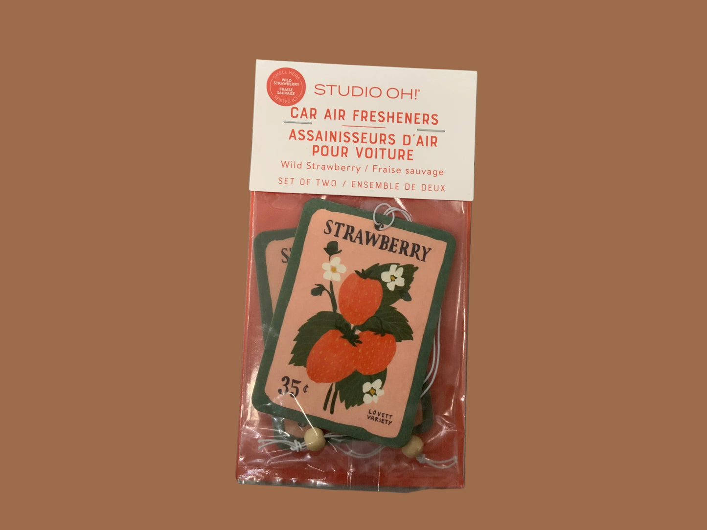 Car Air Fresheners: wild strawberry