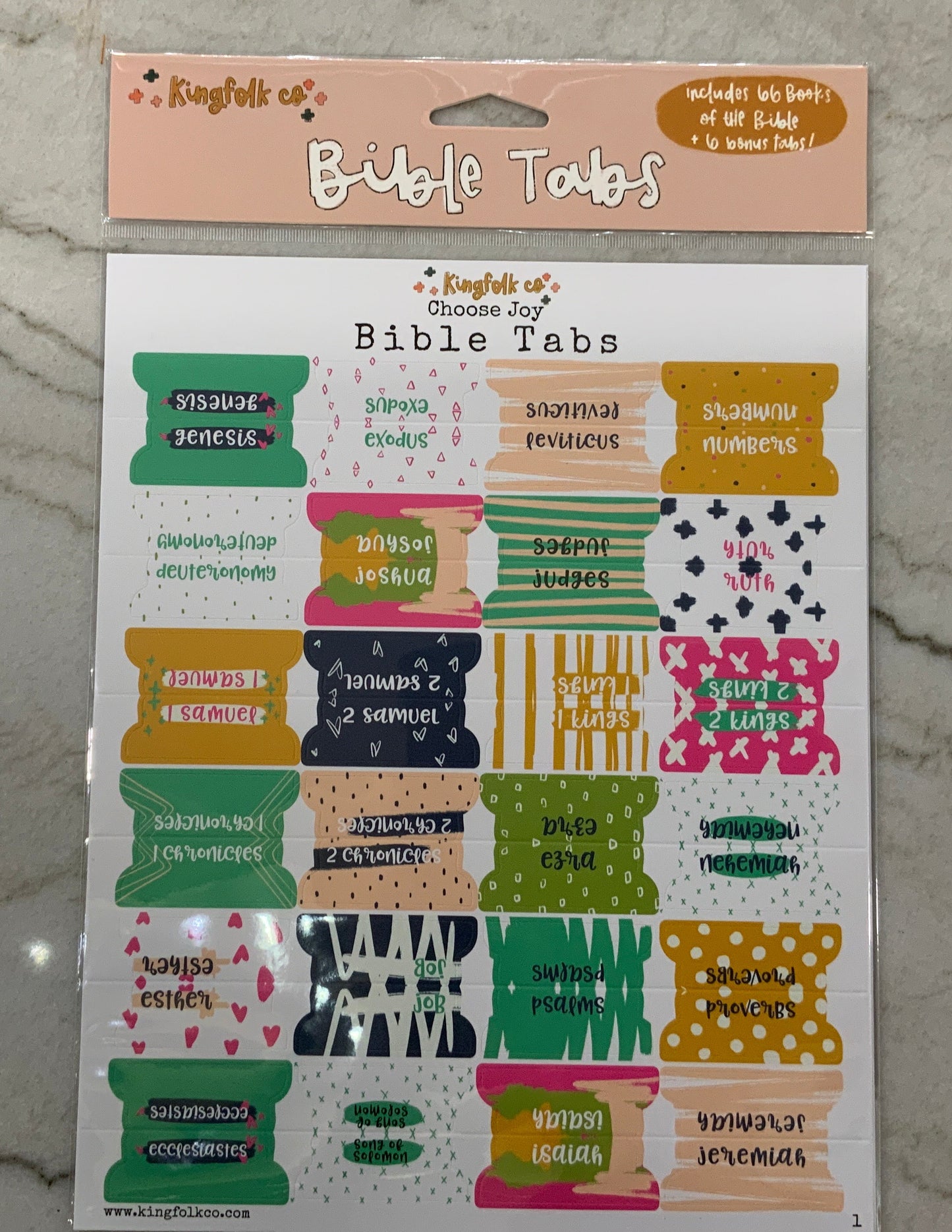 Choose Joy Bible Tabs