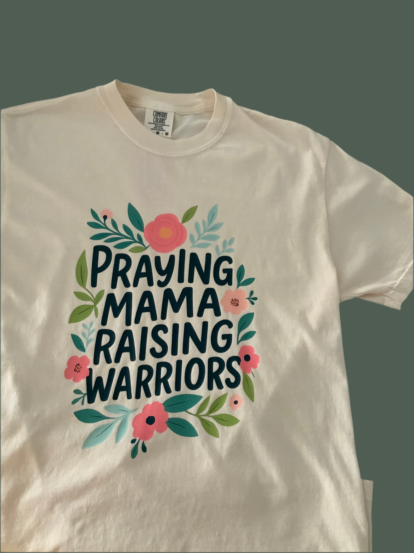 Praying mama Cream T-Shirt (117)