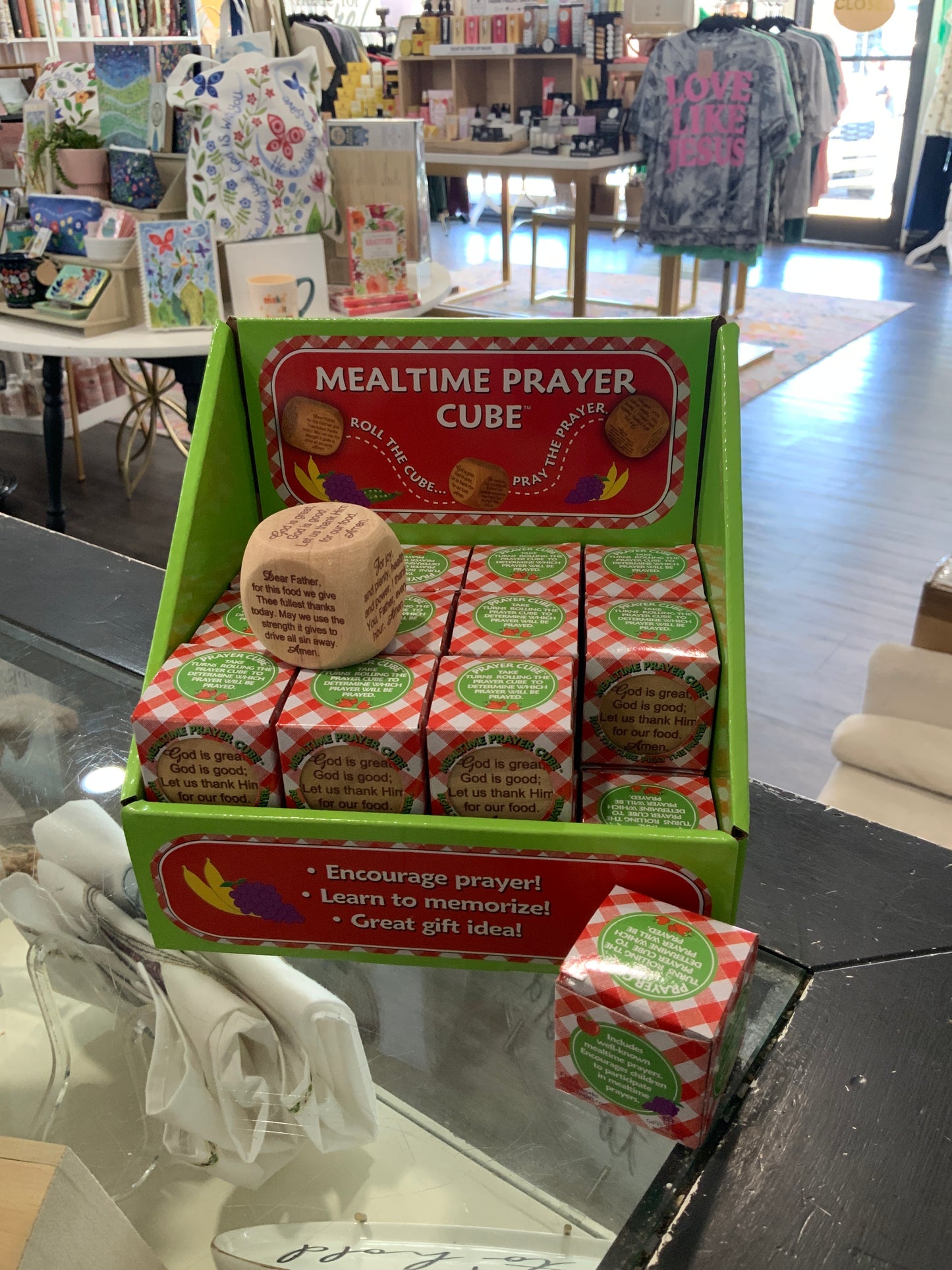 Mealtime Prayer Cube