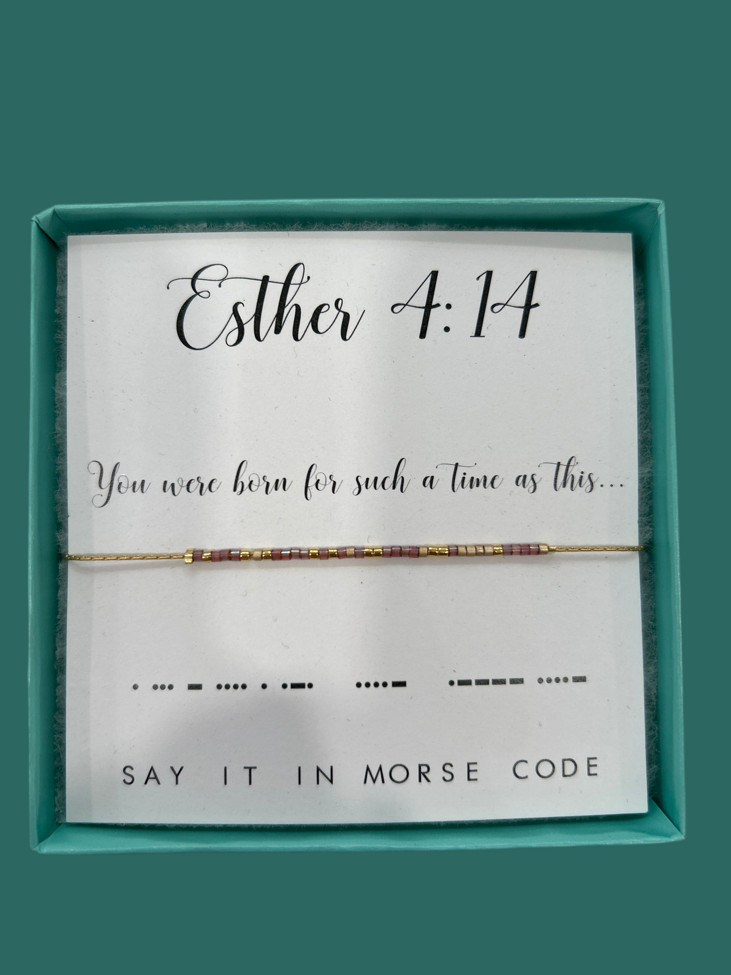 Esther 4:14 Bracelet - Dot & Dash