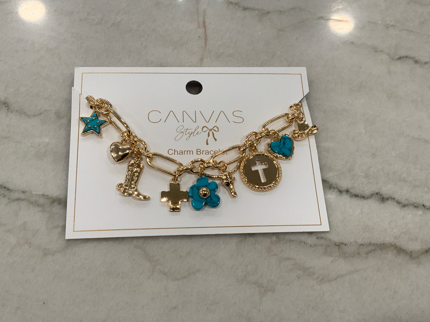 Cowboy Church Charm Bracelet