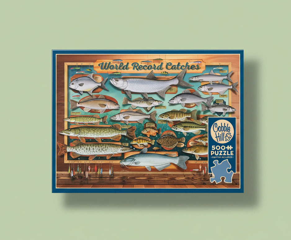 World Record Catches 500pc Puzzle