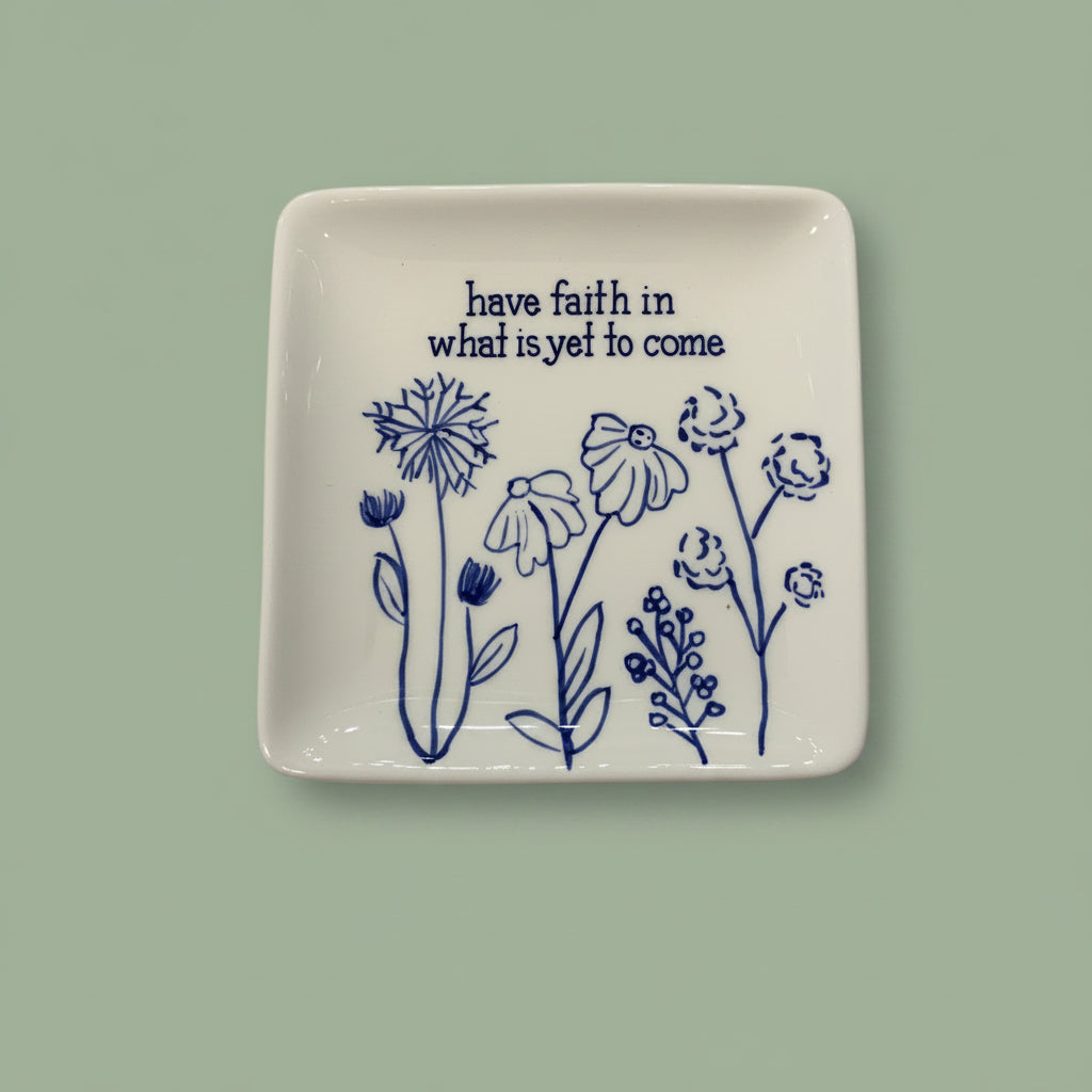 Have Faith Trinket Tray