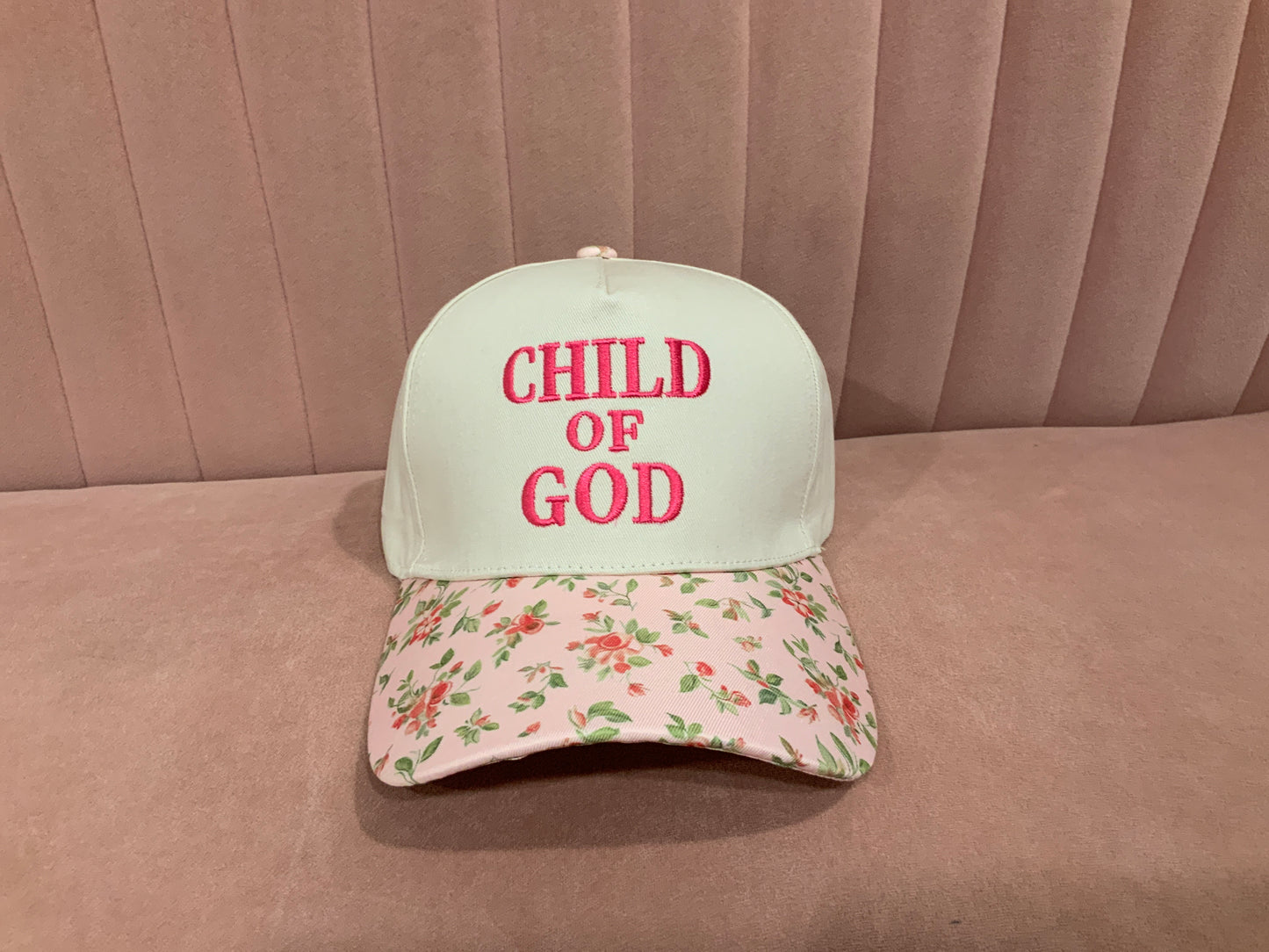Child of God Hat - Floral