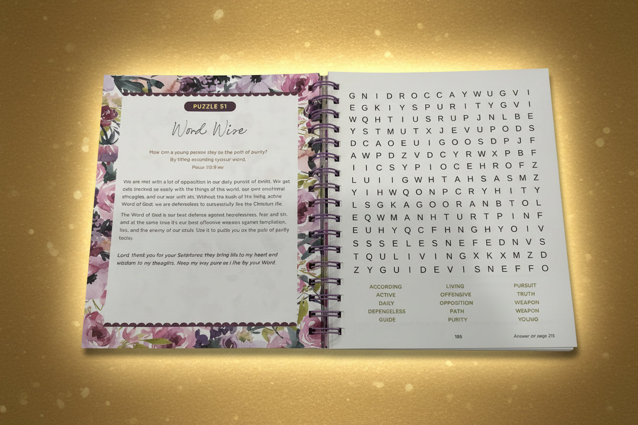 Bible Word Search Large Print