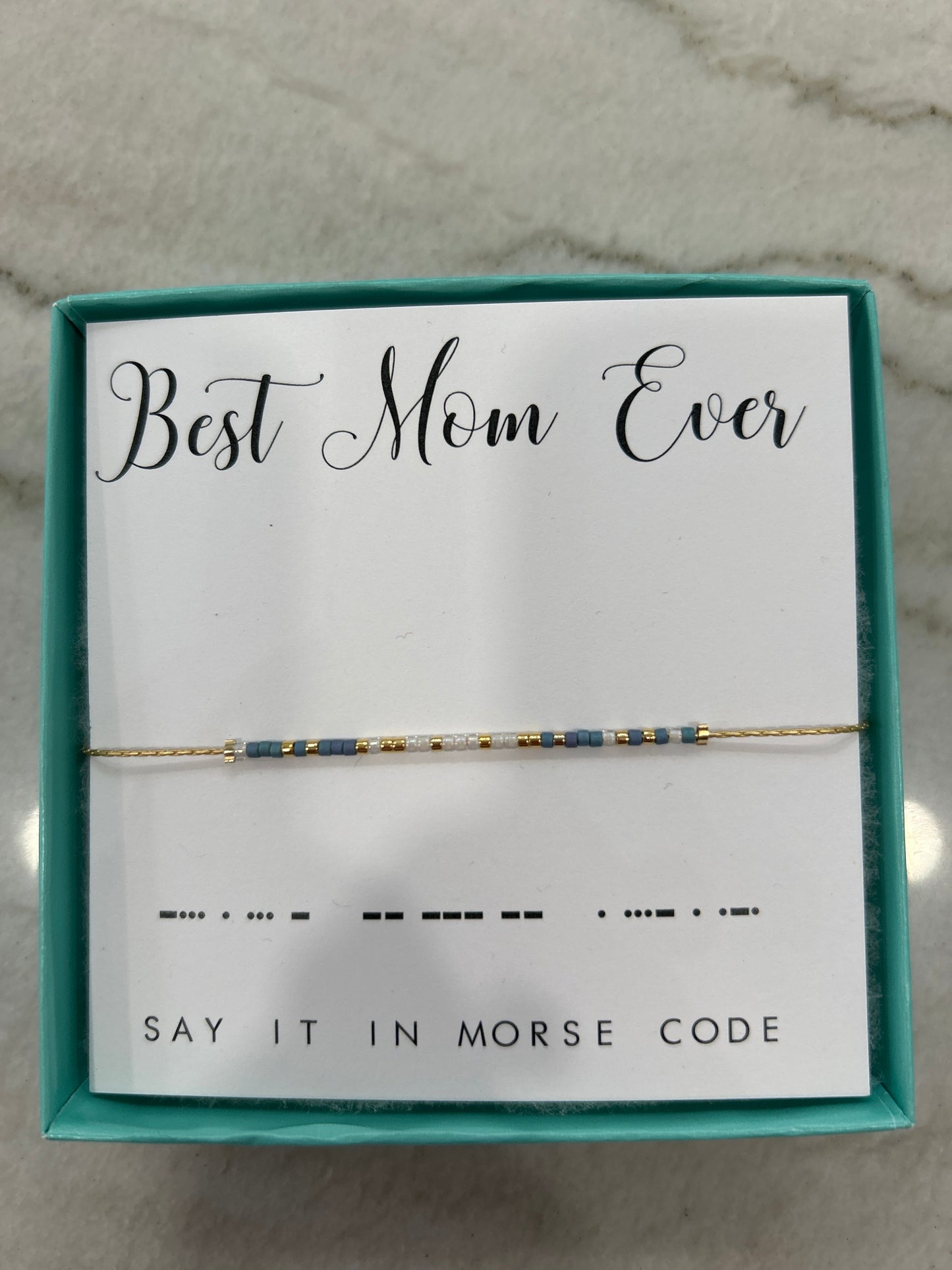 Best Mom Ever Bracelet - Dot & Dash