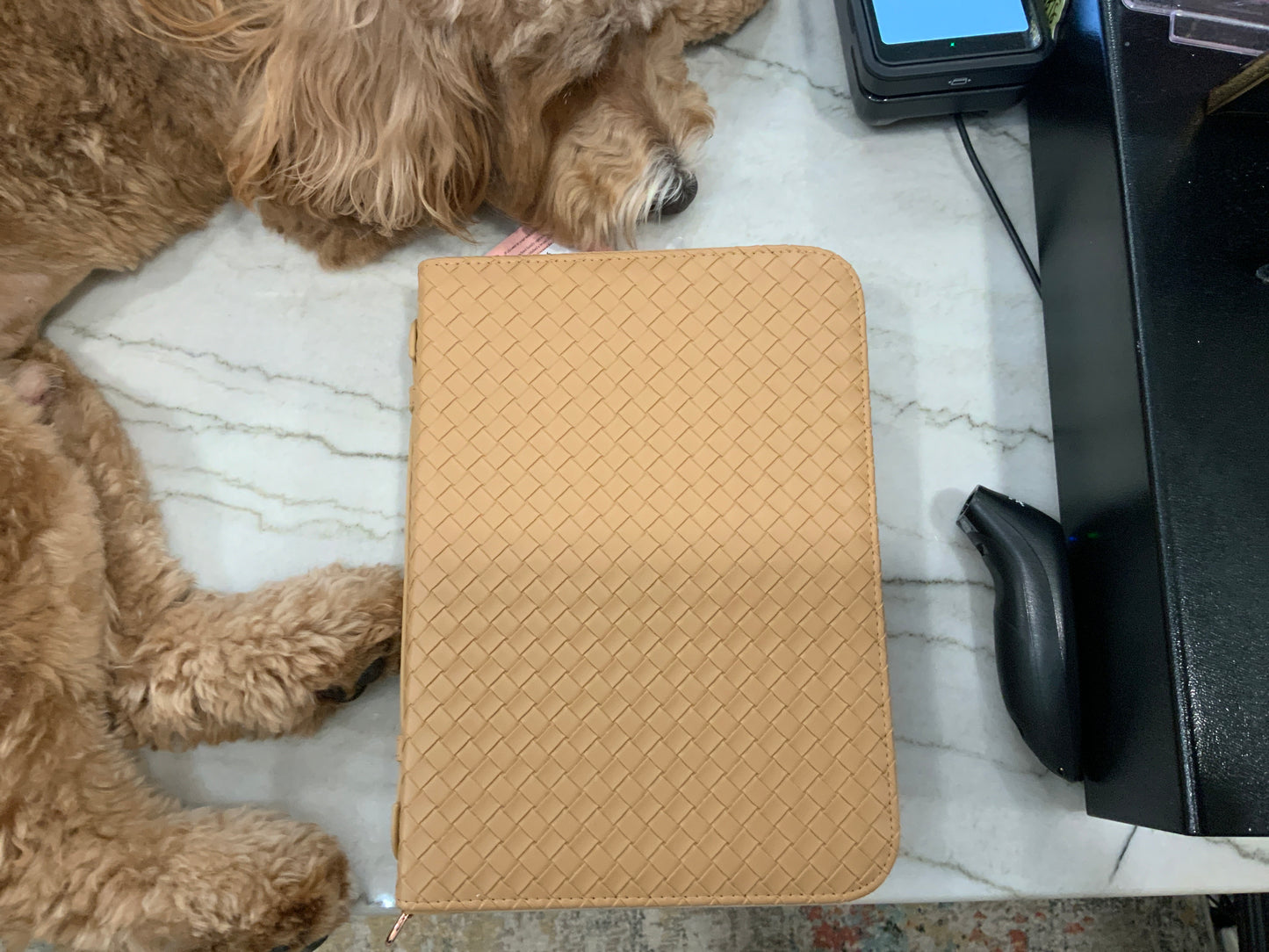 Caramel Weave Bible Case
