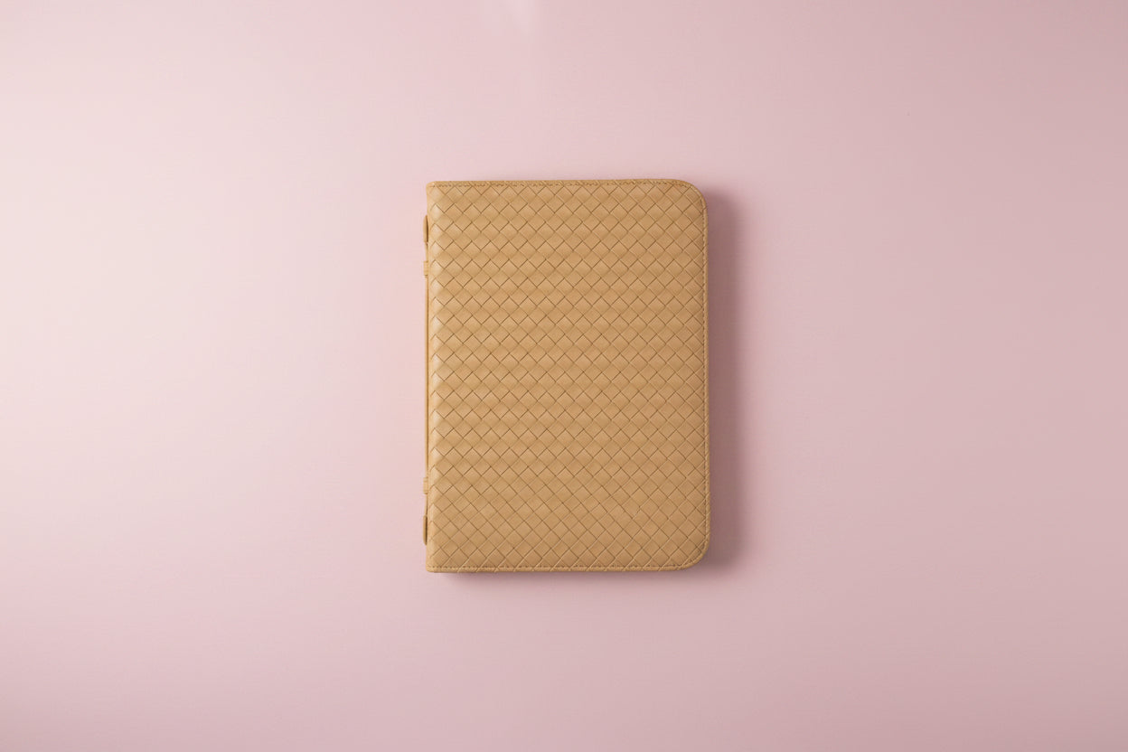 Caramel Weave Bible Case