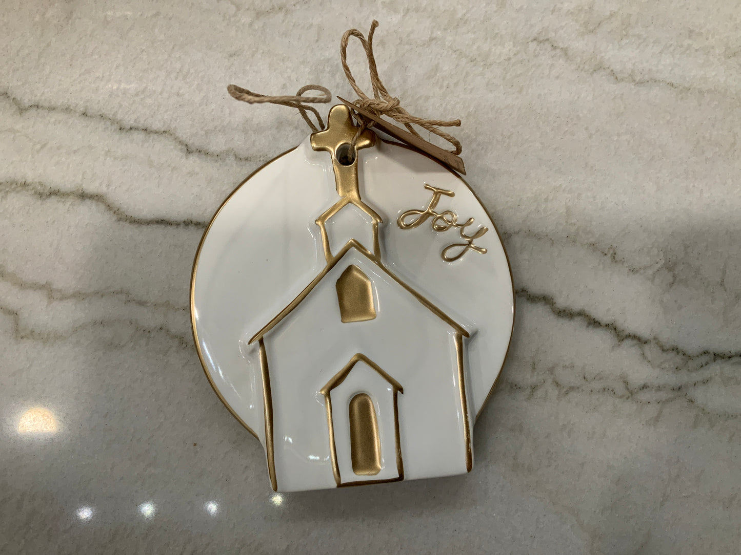 Church Gold ornament