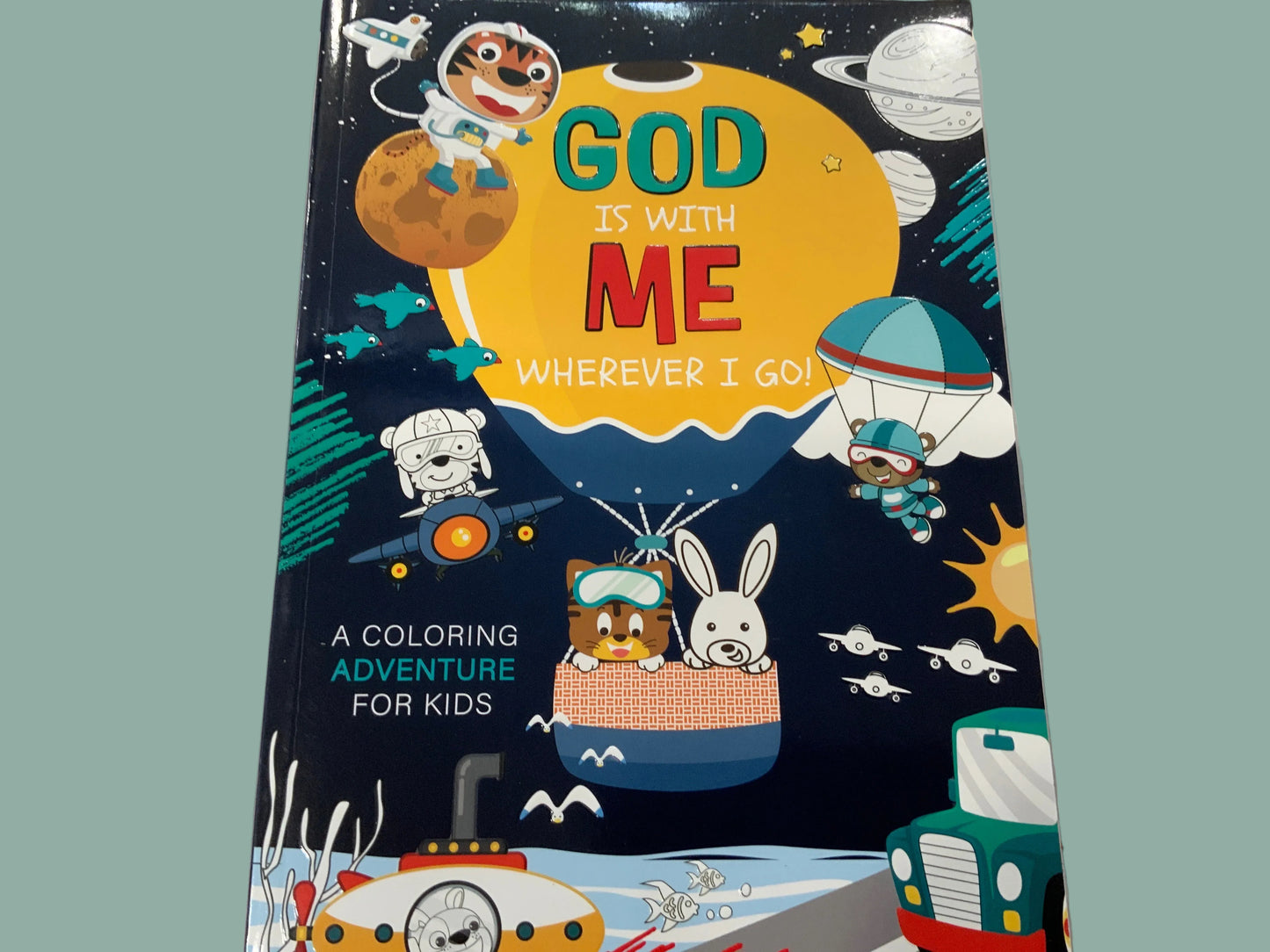 God Is With Me Coloring book