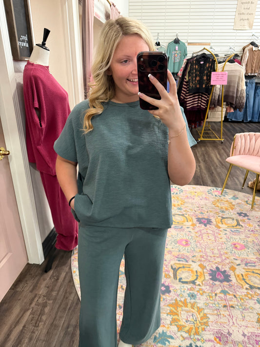 Cotton Worthy Ash Jade Set