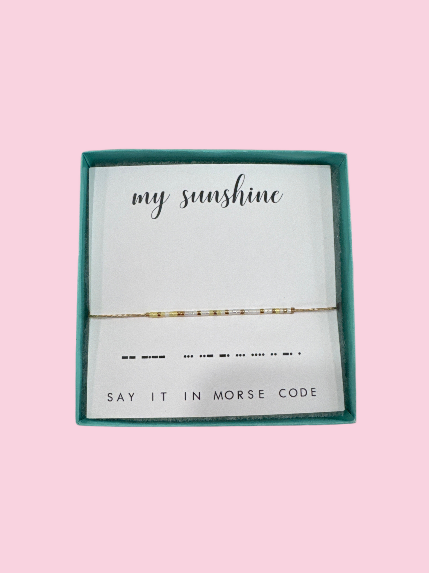 My Sunshine Bracelet - Dot & Dash