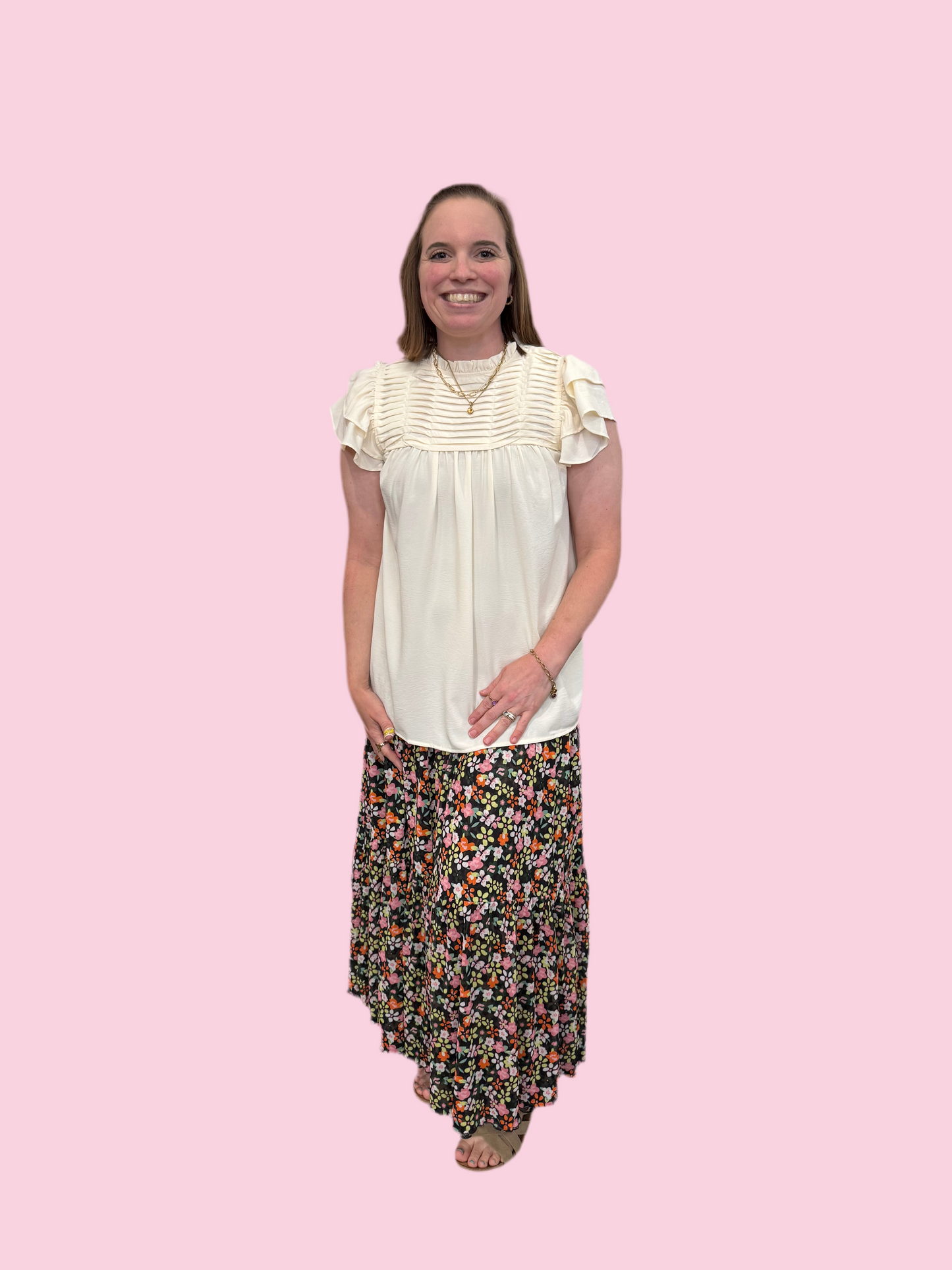 Floral Friday Skirt (117)