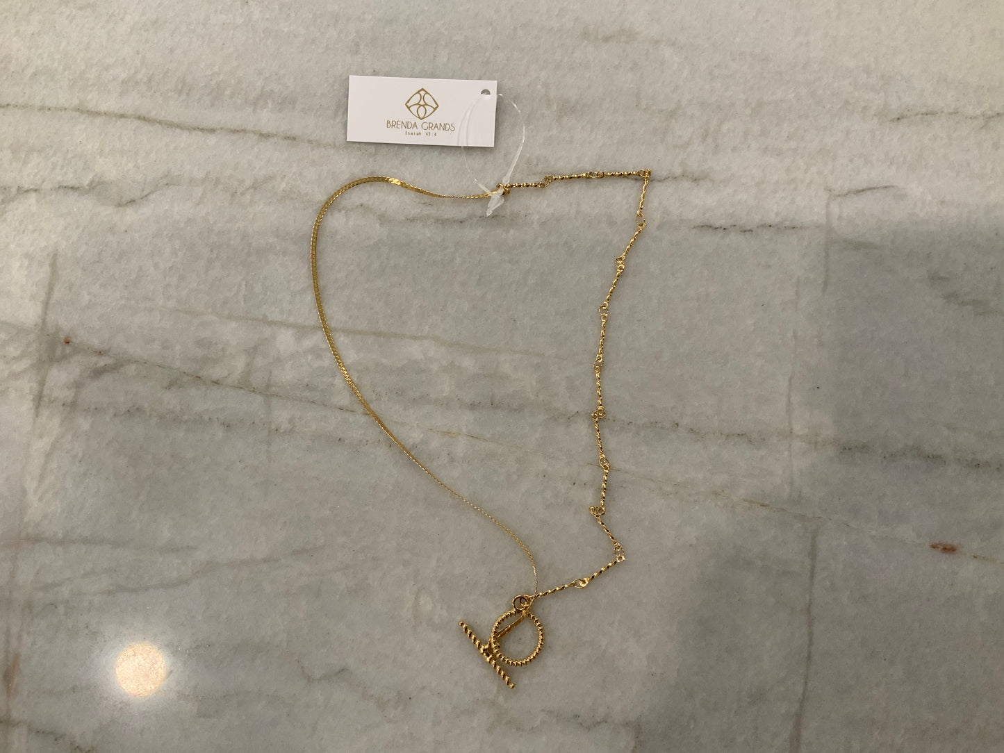 Gold Toggle Chain