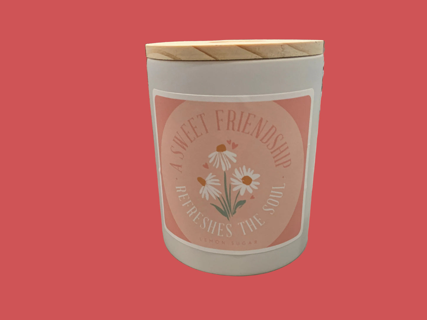 Sweet Friendship Daises Candle