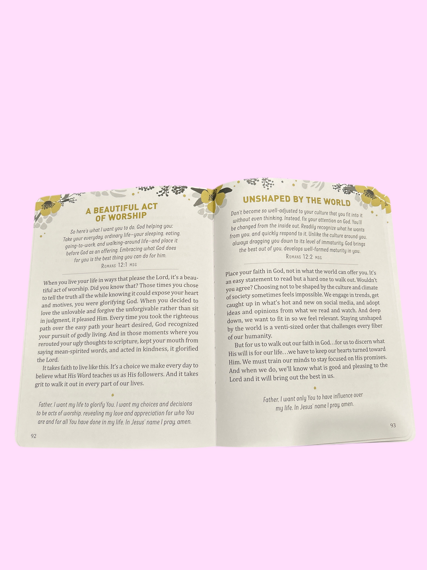 A Mustard Seed Faith Devotions Large Print