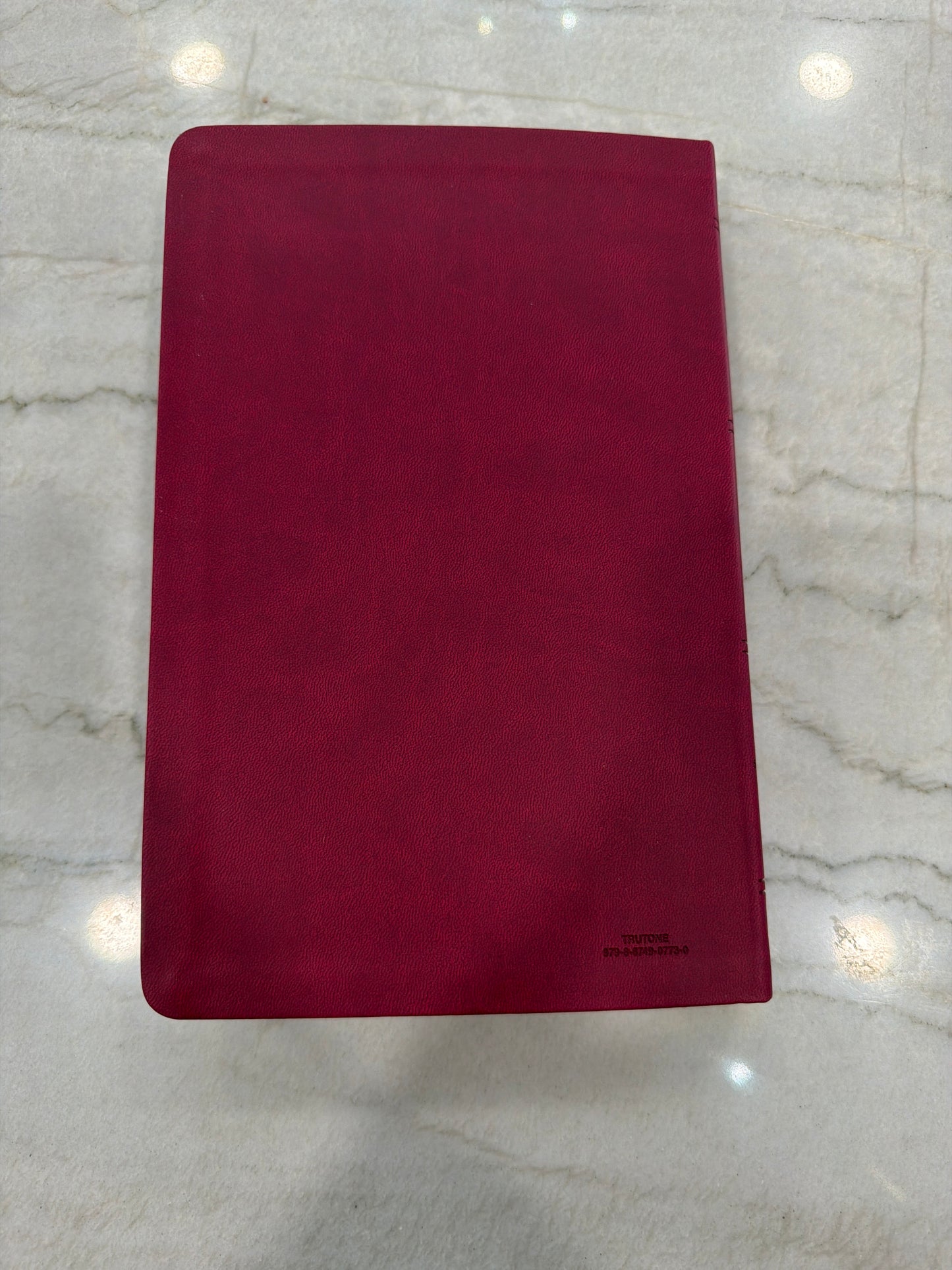 Raspberry Flower ESV Bible