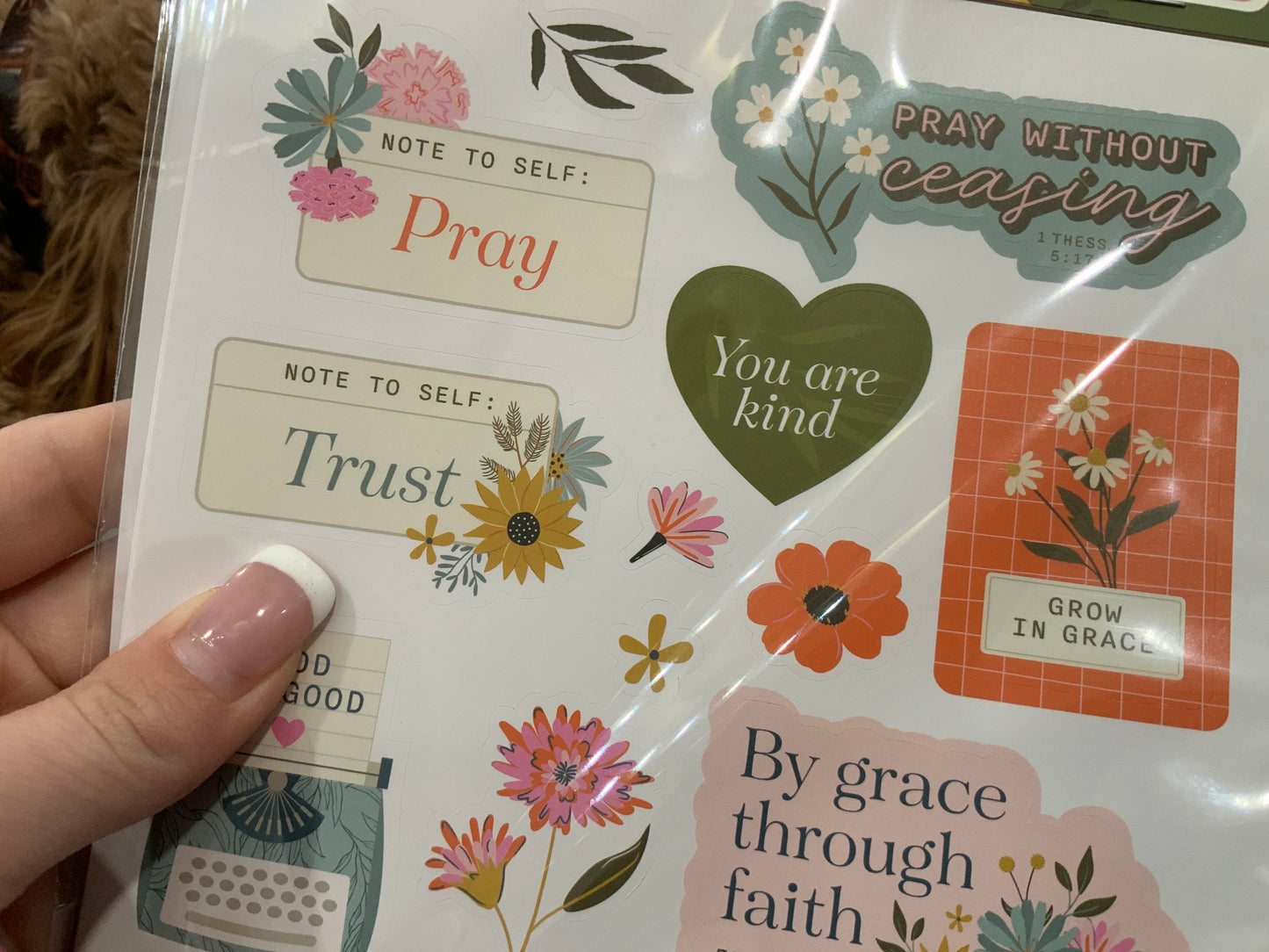 Grow in Grace Stickers