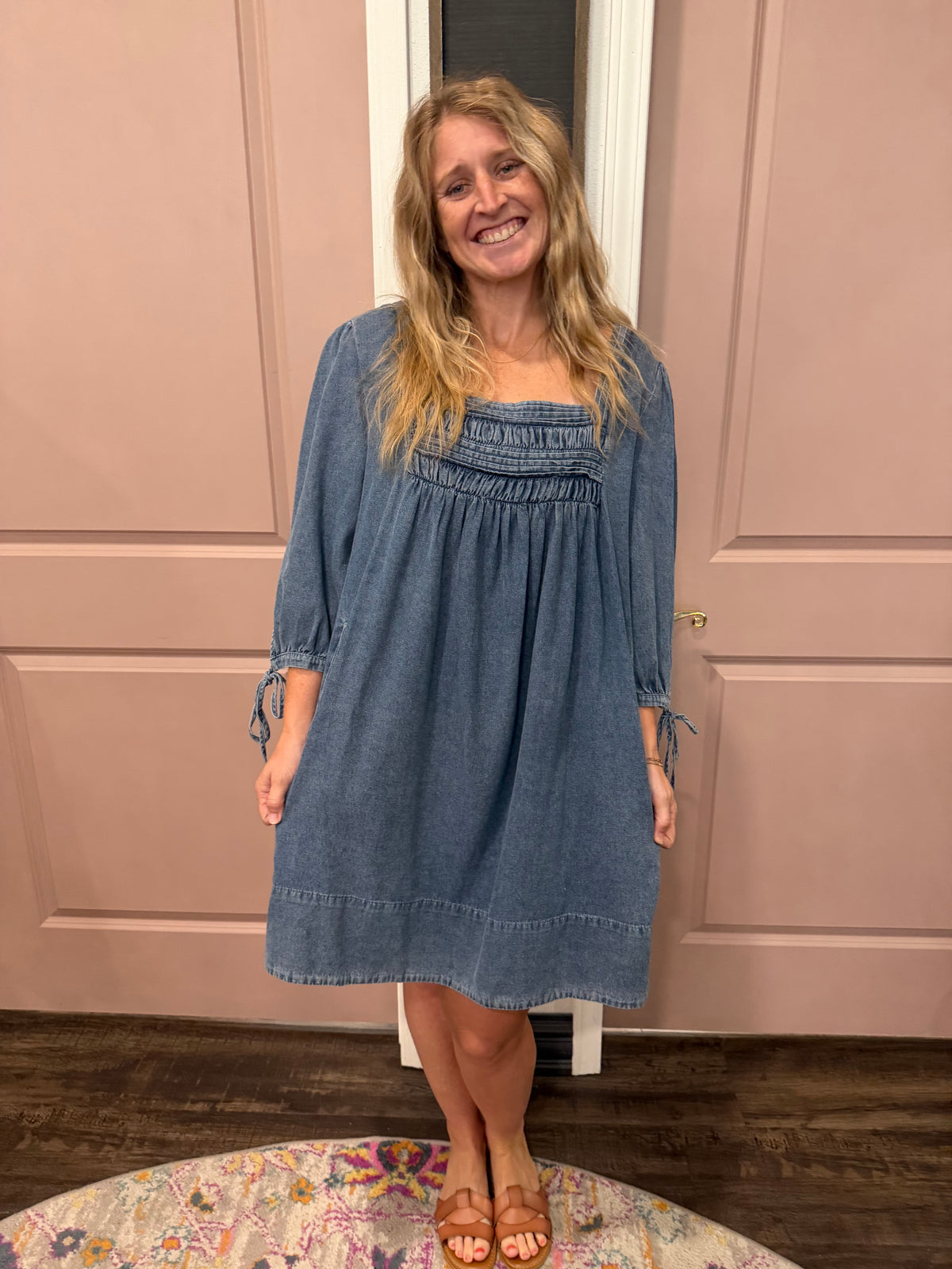 Sunday On Main Denim Dress