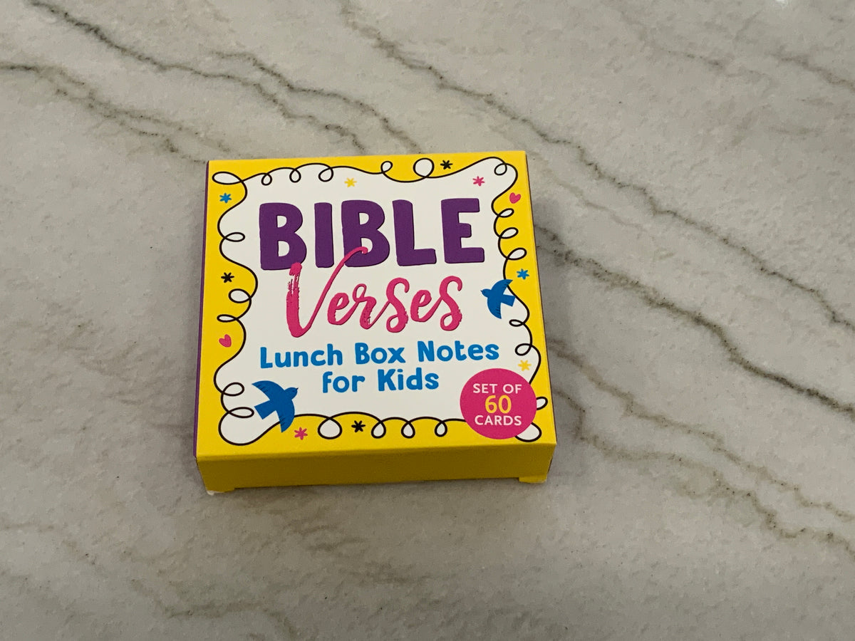 Bible Verses Lunch Box Notes 60 Cards