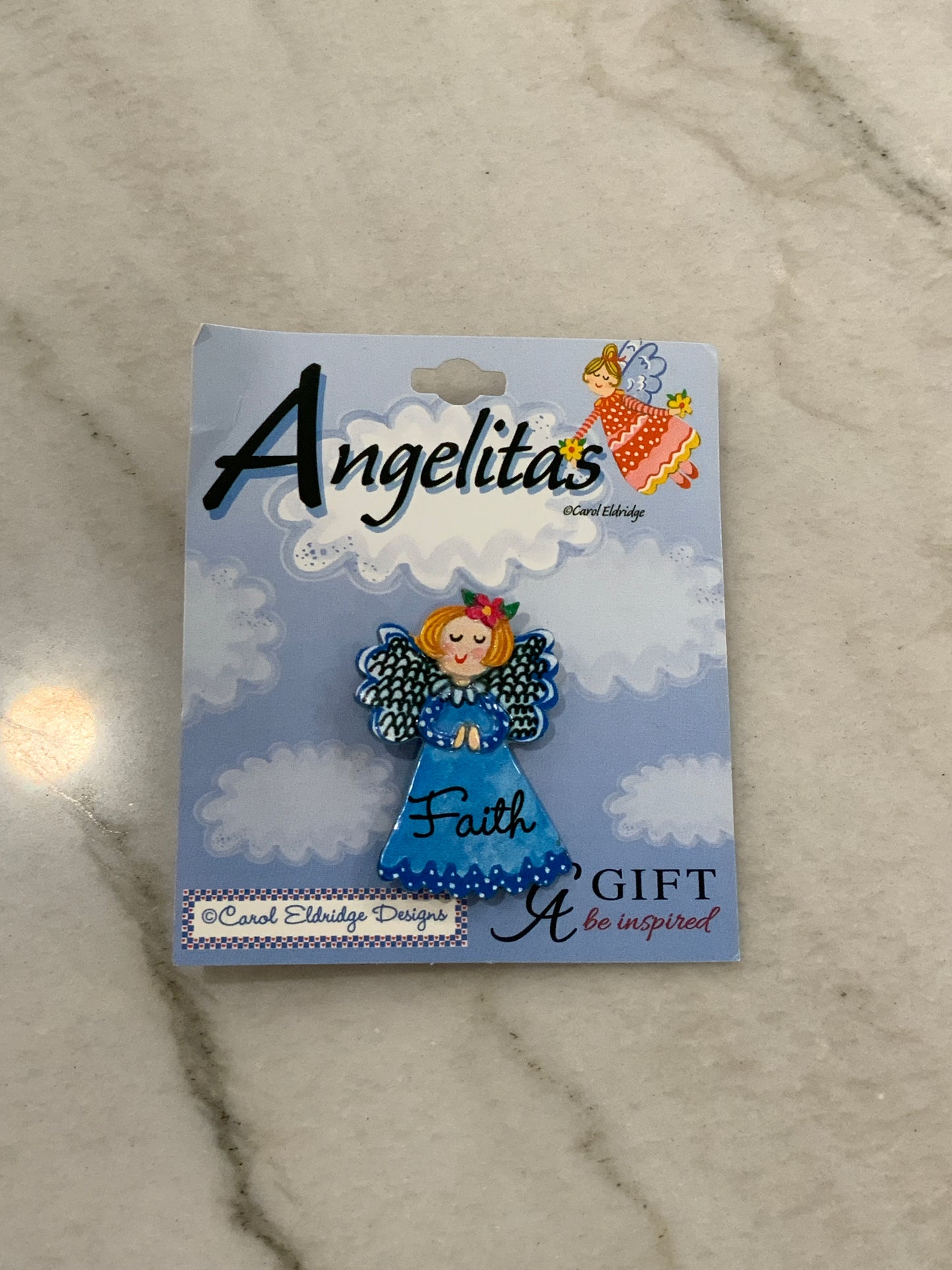 Faith Angel Pin