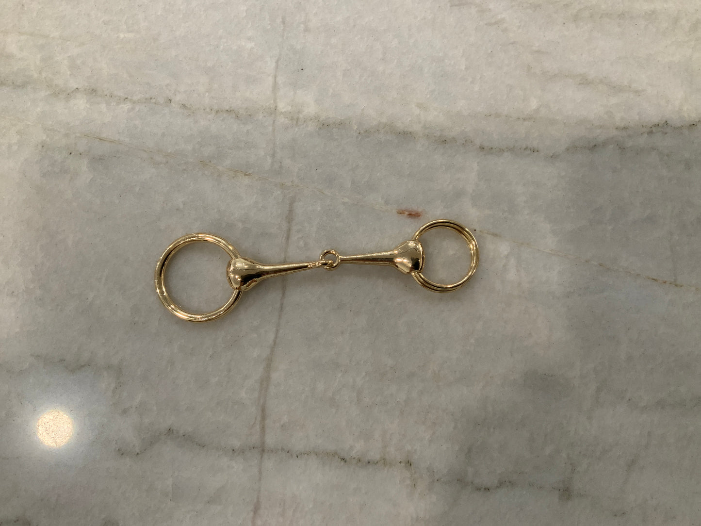 Equestrian Horsebit Scarf Ring