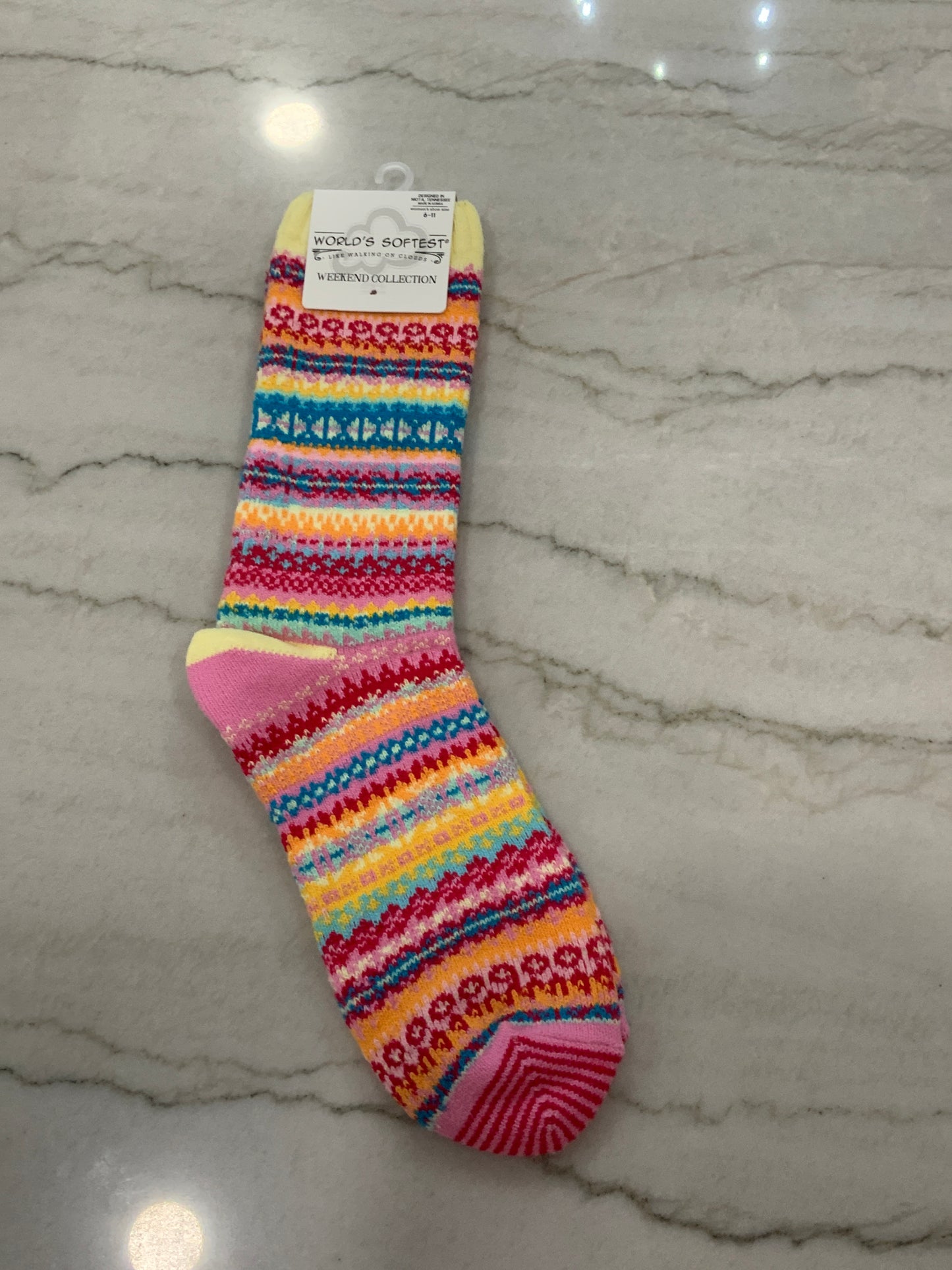 Whimsy Bright Socks