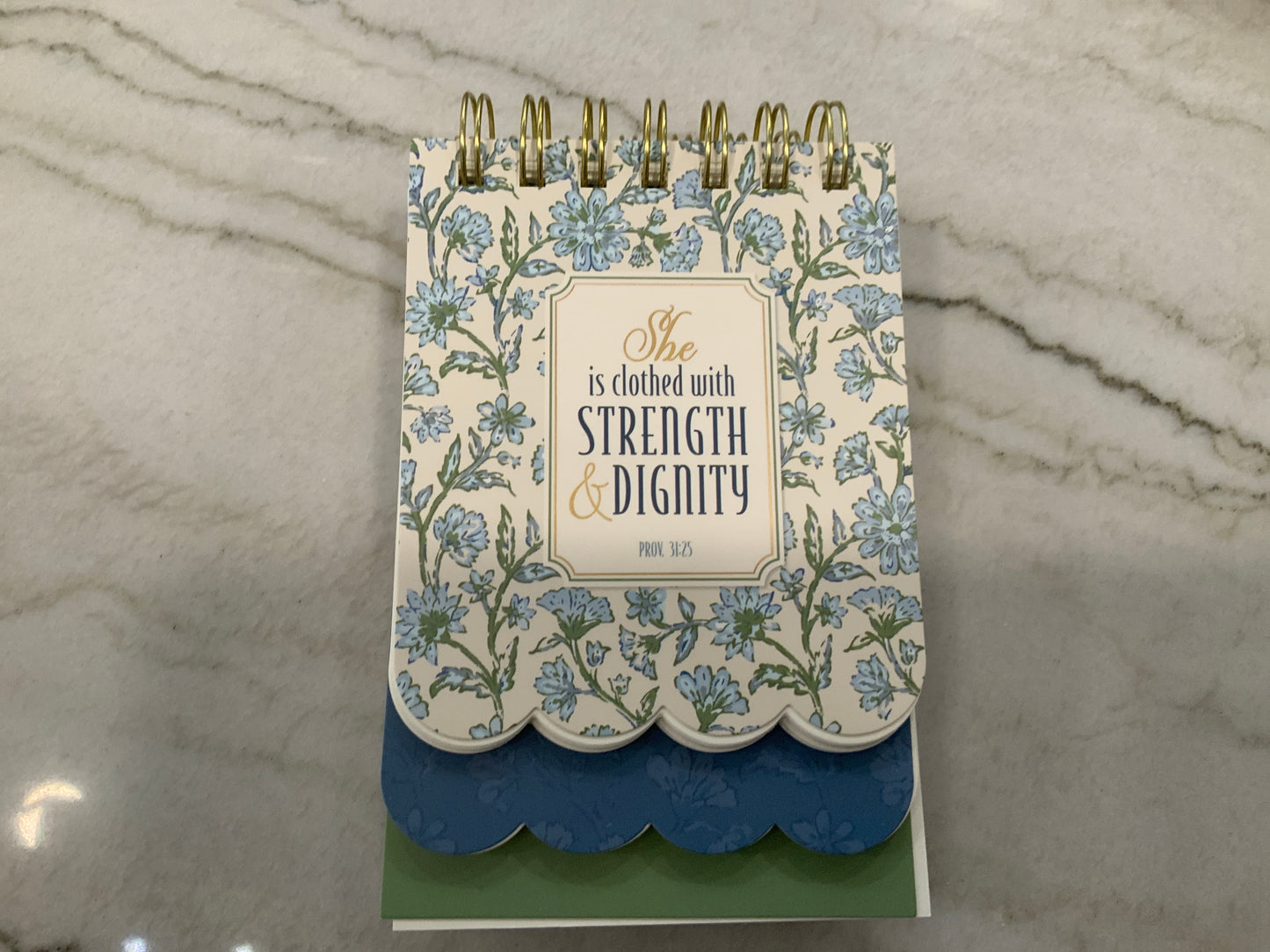 She is Clothed Spiral Notepad