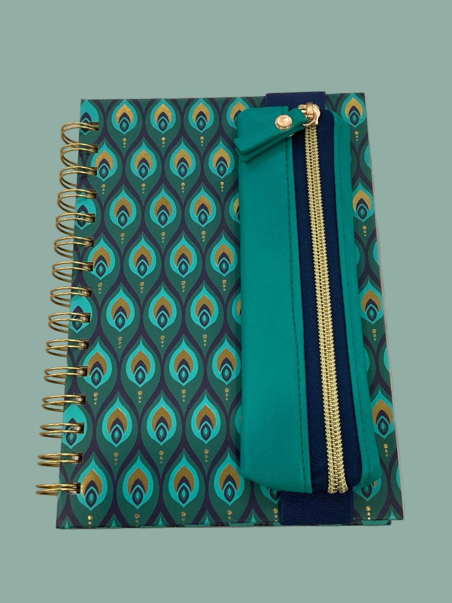 Cascading Plumes Pen Pocket Notebook