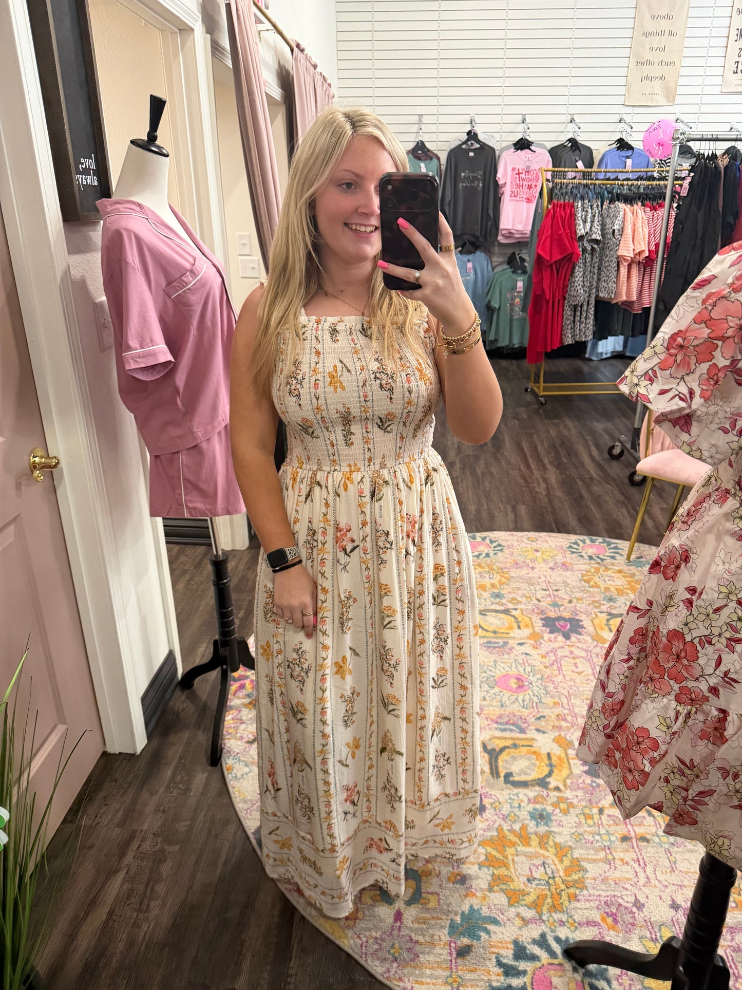 Wildflower Gold Maxi Dress