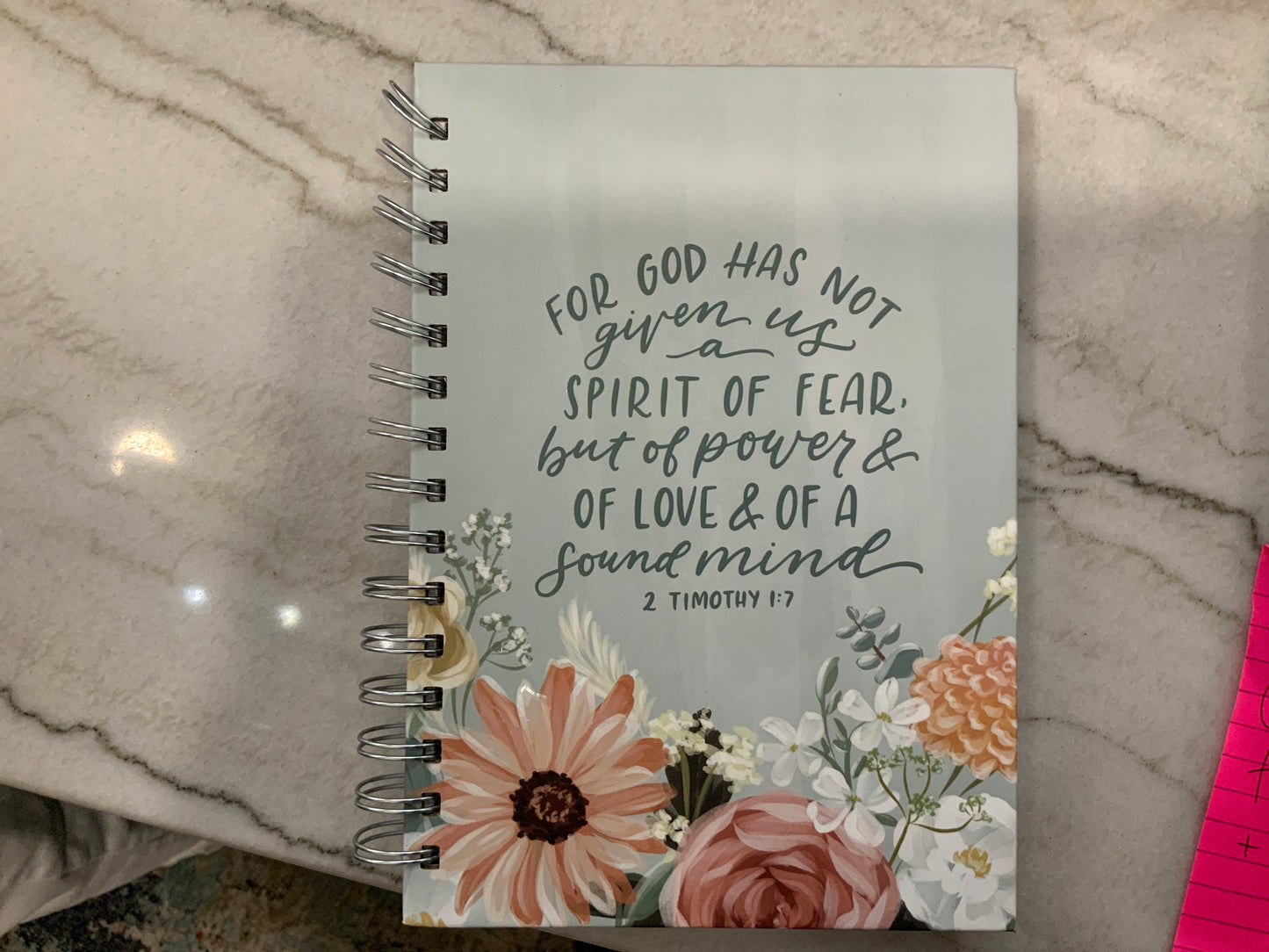 For God Spiral Notebook