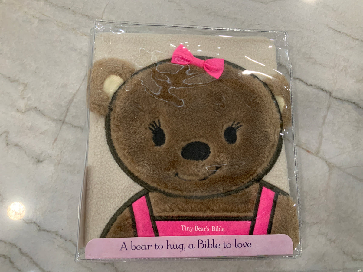 Tiny Bears Bible Pink