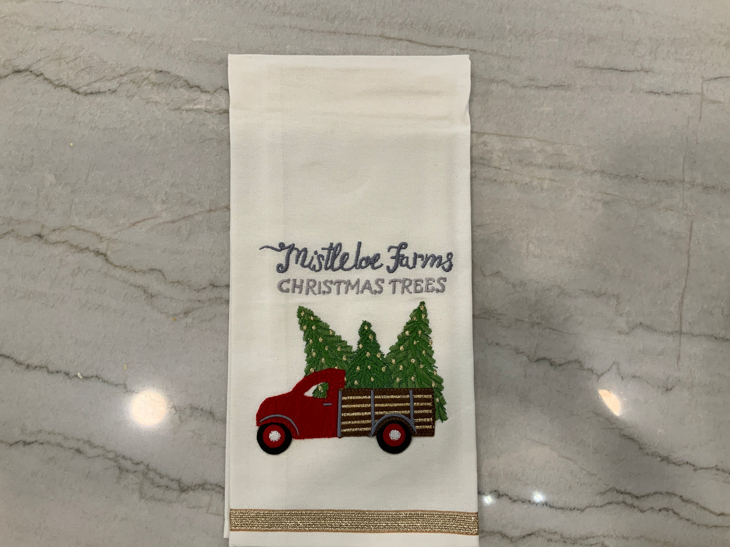 Red Truck Towel